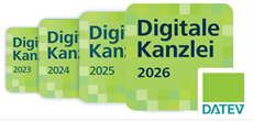 Logo Digitale Kanzlei 2023 bis 2026